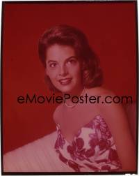 9h095 NIKKI JOHNSON group of 2 8x10 transparencies 1960s portraits of the pretty brunette model!