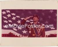9h096 PATTON group of 2 8x10 transparencies 1970 George C. Scott poster images includes two color 8x10s!