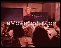 9h195 PRIME OF MISS JEAN BRODIE group of 2 4x5 transparencies 1969 Maggie Smith teaching & w/girls!