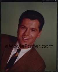 9h097 SAMMY JACKSON group of 2 8x10 transparencies 1960s smiling portraits wearing suit & tie!