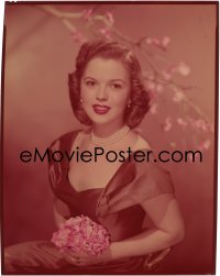 9h146 SHIRLEY TEMPLE 8x10 camera original transparency 1940s the child star all grown up by Bert Six