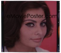9h257 SOPHIA LOREN 2x3 camera original transparency 1960s portrait of the beautiful Italian star!