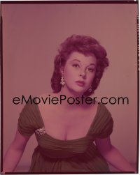9h148 SUSAN HAYWARD 8x10 camera original transparency 1950s the leading lady showing cleavage!
