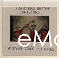 9h338 NIGHTMARE BEFORE CHRISTMAS group of 14 35mm slides 1993 Tim Burton, Disney, cool booklet art!
