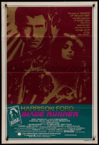 9j435 BLADE RUNNER Aust 1sh 1982 Ridley Scott sci-fi classic, Harrison Ford, different art!