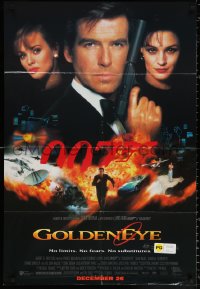 9j472 GOLDENEYE advance DS Aust 1sh 1995 Pierce Brosnan as secret agent James Bond 007!