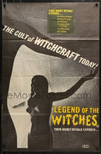 9j499 LEGEND OF THE WITCHES Aust 1sh 1970 Malcolm Leigh, the cult of witchcraft today!