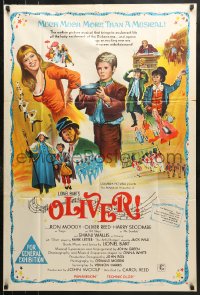 9j519 OLIVER Aust 1sh 1968 Charles Dickens, Mark Lester, Shani Wallis, Carol Reed!