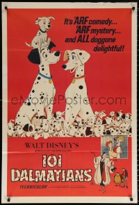 9j521 ONE HUNDRED & ONE DALMATIANS Aust 1sh R1970s most classic Walt Disney canine family cartoon!