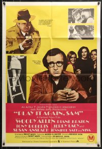9j532 PLAY IT AGAIN, SAM Aust 1sh 1973 Woody Allen, Diane Keaton, Jerry Lacy as Humphrey Bogart!
