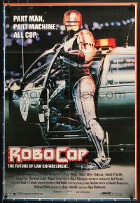 9j536 ROBOCOP Aust 1sh 1987 Paul Verhoeven classic, Peter Weller, part man, part machine, all cop!