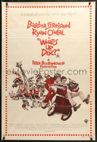 9j573 WHAT'S UP DOC Aust 1sh 1972 Barbra Streisand, Ryan O'Neal, directed by Peter Bogdanovich!