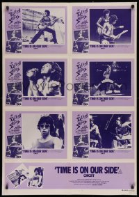 9j409 LET'S SPEND THE NIGHT TOGETHER Aust LC poster 1983 great images of Mick Jagger & Keith Richards!