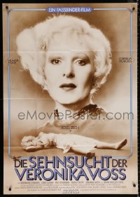 9j201 VERONIKA VOSS German 33x47 1982 Rainer Werner Fassbinder, Rosel Zech unconscious by needle!