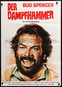9j204 5-MAN ARMY German R1970s Dario Argento, completely different close-up art of Bud Spencer!