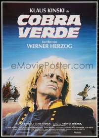 9j247 COBRA VERDE German 1987 Werner Herzog, Klaus Kinski as most feared bandit in Africa!