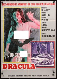 9j250 COUNT YORGA VAMPIRE German 1972 sexy art of the mistresses of the deathmaster by Kessler!
