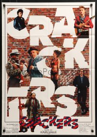 9j251 CRACKERS German 1984 Louis Malle, Sean Penn, Donald Sutherland, Shawn, top cast!