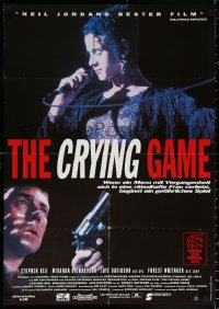 9j253 CRYING GAME German 1992 Neil Jordan classic, different image of Jaye Davidson & Rea!