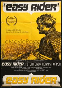 9j272 EASY RIDER German R1970s Peter Fonda, motorcycle biker classic directed by Dennis Hopper