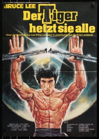 9j275 ENTER THE PANTHER German 1976 different and misleading Enzo Sciotti of Bruce Lee!