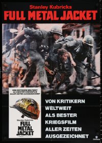 9j289 FULL METAL JACKET video German 1987 Stanley Kubrick Vietnam War movie, Philip Castle art!