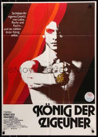 9j315 KING OF THE GYPSIES German 1978 different close up of Eric Roberts in his first leading role!