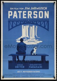 9j353 PATERSON advance German 2016 Adam Driver, Golshifteh Farahani, directed by Jim Jarmusch!