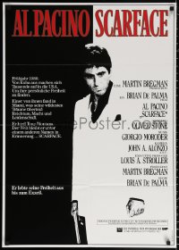 9j374 SCARFACE German 1984 Al Pacino as Tony Montana, Michelle Pfeiffer, De Palma, Stone!