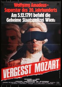 9j397 VERGESST MOZART German 1985 Miloslav Luther, blindfolded Max Tidof in the title role!