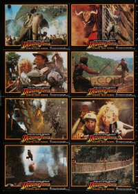 9j159 INDIANA JONES & THE TEMPLE OF DOOM #2 German LC poster 1984 adventure is his name, different!