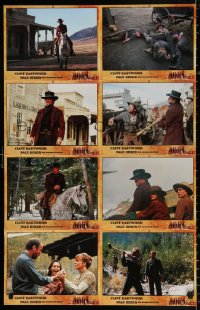 9j161 PALE RIDER #1 German LC poster 1985 completely different images of cowboy Clint Eastwood!