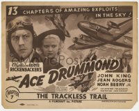 9k007 ACE DRUMMOND chapter 7 TC R1940s Captain Eddie Rickenbacker's amazing exploits in the sky!