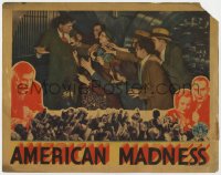 9k230 AMERICAN MADNESS LC 1932 Walter Huston stops several people from getting into vault!