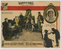 9k256 BEAU BRUMMEL LC 1924 John Barrymore as the Prince of Dandies, Mary Astor as Lady Margery!