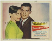 9k258 BECAUSE THEY'RE YOUNG LC #3 1960 great portrait of young Dick Clark & sexy Victoria Shaw!