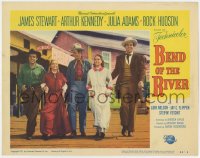 9k264 BEND OF THE RIVER LC #6 1952 Jimmy Stewart, Julia Adams, Arthur Kennedy, Rock Hudson, Nelson