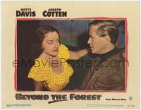 9k268 BEYOND THE FOREST LC #2 1949 David Brian is no match for Bette Davis & her famous eyes!