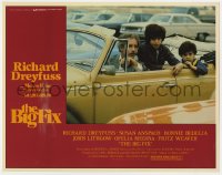 9k269 BIG FIX LC 1978 close up of private detective Richard Dreyfuss with kids in convertible!