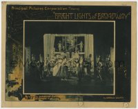 9k290 BRIGHT LIGHTS OF BROADWAY LC 1923 Doris Kenyon & Harrison Ford in elaborate stage production!