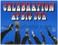 9k034 CELEBRATION AT BIG SUR TC 1971 celebrate with Joan Baez, Crosby, Stills, Nash & Young!