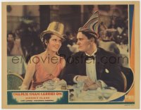 9k317 CHARLIE CHAN CARRIES ON LC 1931 c/u of Warren Hymer & Marguerite Churchill at party!