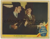 9k349 CROSSROADS LC 1942 William Powell & Basil Rathbone must be quick, their time is short!
