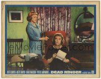 9k367 DEAD RINGER LC #7 1964 great FX image of Bette Davis holding a gun to Bette Davis' head!