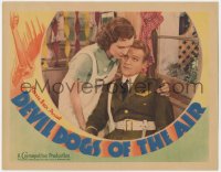 9k374 DEVIL DOGS OF THE AIR LC 1935 c/u of Margaret Lindsay with arm around uniformed James Cagney!