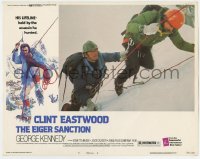 9k406 EIGER SANCTION LC #5 1975 Clint Eastwood in mountain climber gear on the snow!