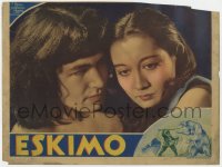 9k410 ESKIMO LC 1933 best romantic close up of real life Alaskan Ray Mala & Lotus Long!