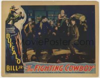 9k427 FIGHTING COWBOY LC 1933 great image of western hero Jay Wilsey as Buffalo Bill Jr.!