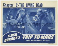 9k440 FLASH GORDON'S TRIP TO MARS chapter 2 LC R1946 The Living Dead, Buster Crabbe, Frank Shannon