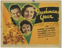 9k072 FRESHMAN YEAR TC 1938 great images of Constance Moore, Dixie Dunbar & William Lundigan!